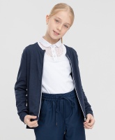 Кардиган синий Button Blue, школьная форма для девочек  фото, kupilegko.ru